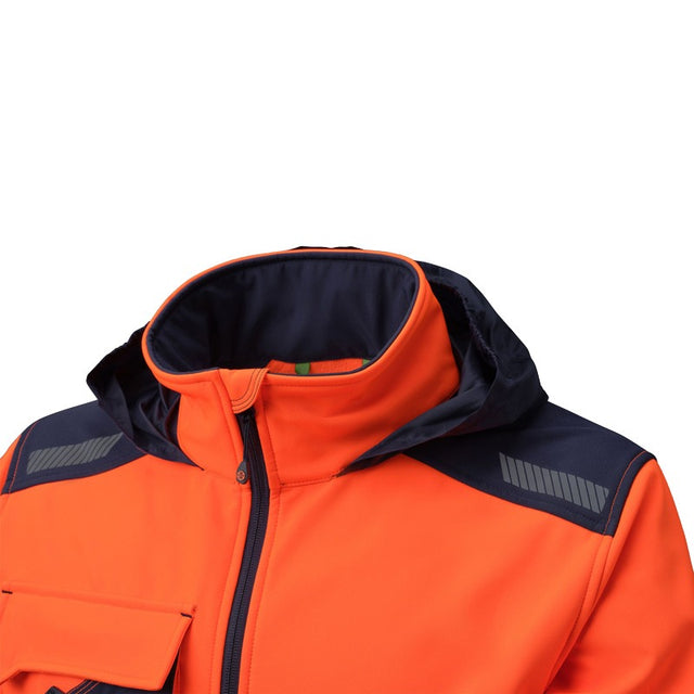 Giacca alta visibilità in softshell Neri Nice Stretch HV