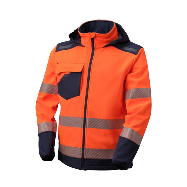 Giacca alta visibilità in softshell Neri Nice Stretch HV
