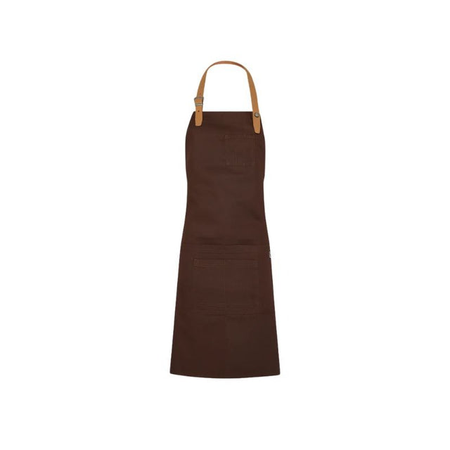 Grembiule da cucina con pettorina Gary's 156400 finiture in pelle