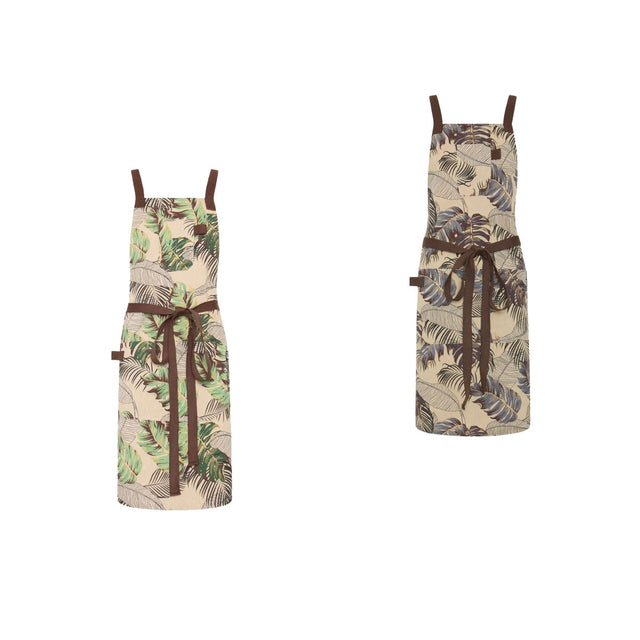 Grembiule da cucina con pettorina Gary's 100035 floreale