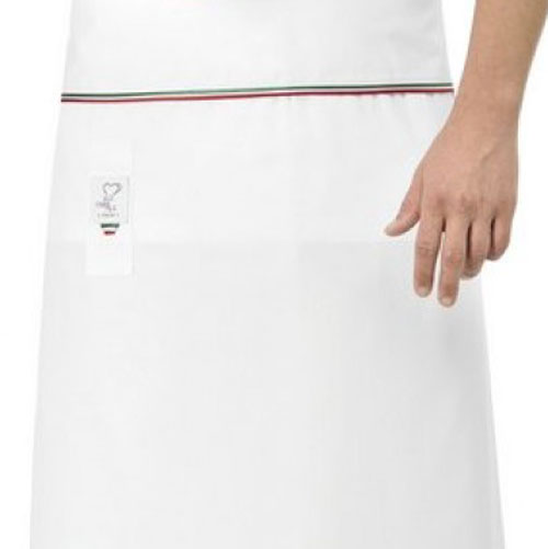 Grembiule da cucina Giblor’s Alessandro Bianco/Tricolore 15P08H354