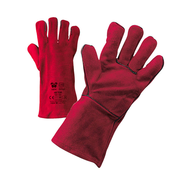 Guanti antinfortunistici per saldatura Neri 45 Top