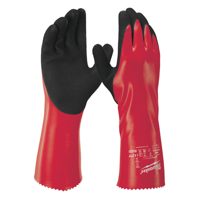 Guanti Milwaukee Chemical Gloves per protezione chimica