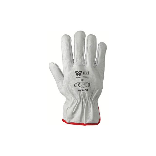Guanti Neri 211 in pelle antinfortunistici