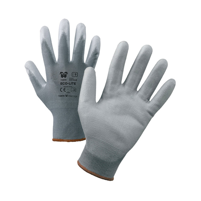Guanti Neri Eco-Lite di protezione grigio
