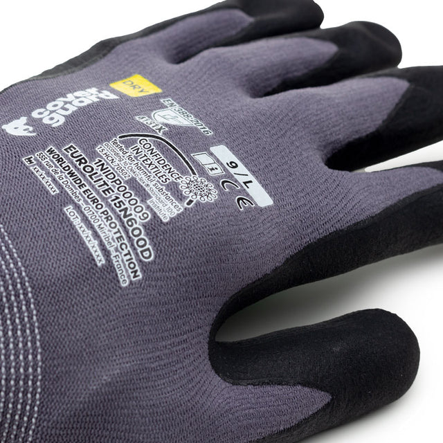 Guanti in nitrile micro schiuma Coverguard Eurolite 15N600D
