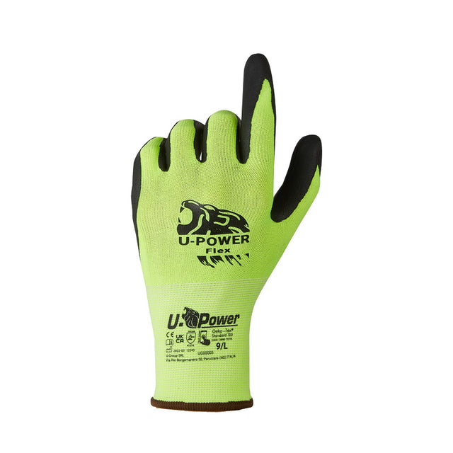 Guanti da lavoro U-Power Flex Verde