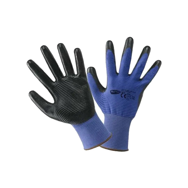 Guanti antinfortunistici Neri 16 NBR Crinkle