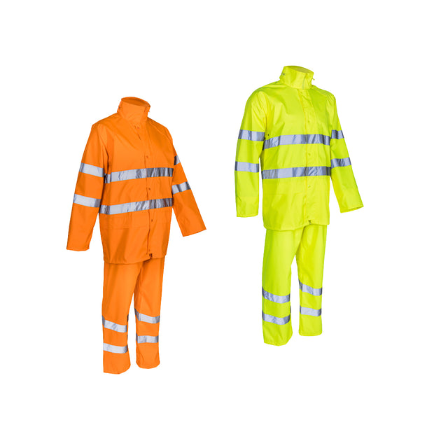 Completo impermeabile alta visibilità Coverguard Kawa
