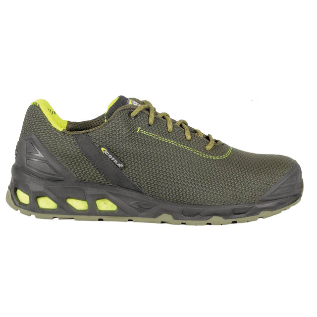 Scarpe di sicurezza Hertz S3 SRC Green fit Cofra