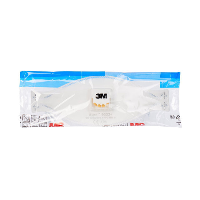 Mascherina monouso 3M FFP2 Aura 9322+
