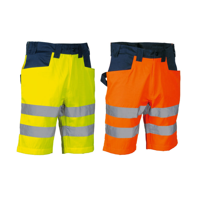 Pantaloni corti da lavoro alta visibilità Cofra Turmero