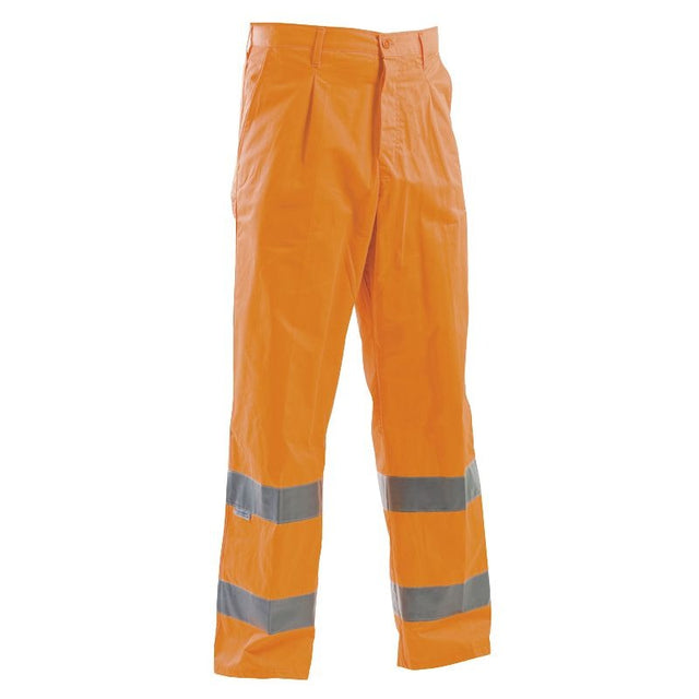 Pantaloni da lavoro alta visibilità P&P Fustagno AVC02205 HV