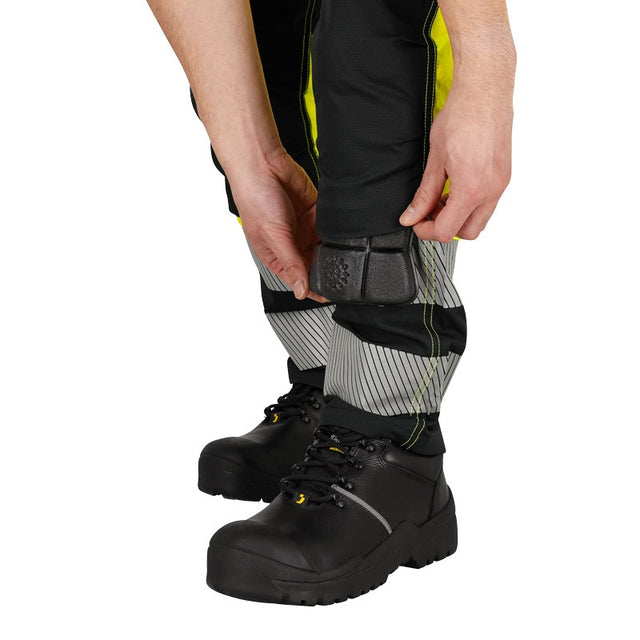 Pantaloni da lavoro alta visibilità Safety Jogger Scuti HiVis multitasche