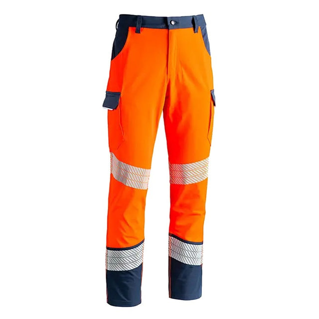 Pantaloni da lavoro alta visibilità Sottozero Orio multitasche