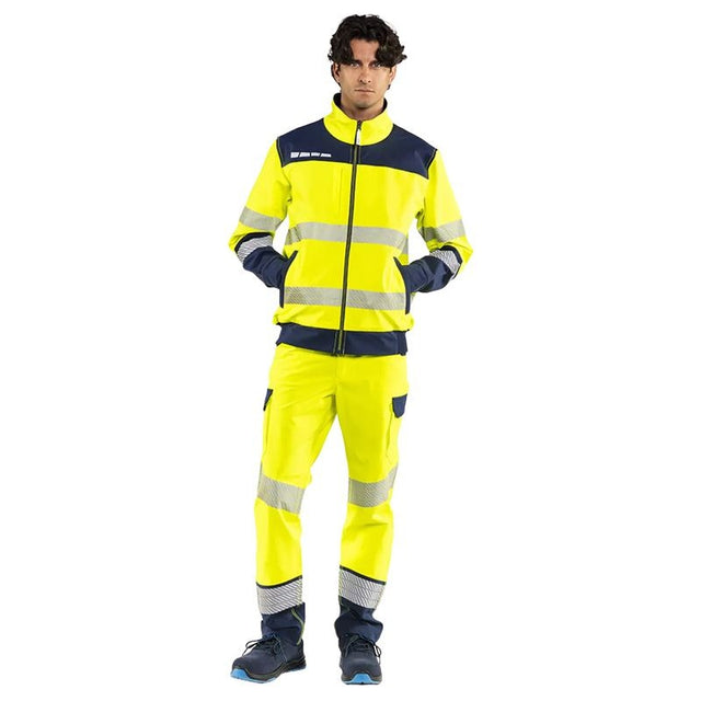 Pantaloni da lavoro alta visibilità Sottozero Orio multitasche