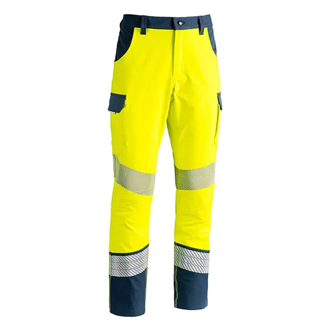 Pantaloni da lavoro alta visibilità Sottozero Orio multitasche