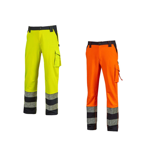Pantaloni alta visibilità U-Power Nova multitasche