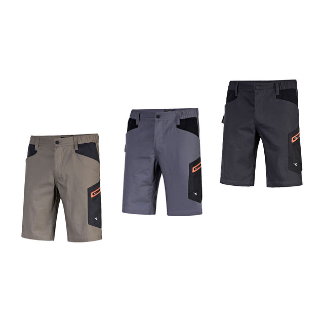 Pantaloni corti da lavoro Diadora Bermuda Poly 2.0