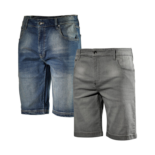 Pantaloncini da lavoro in jeans Diadora Utility Bermuda Stone