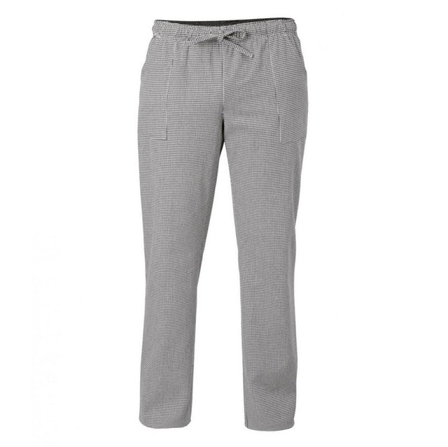 Pantaloni cuoco Giblor’s Alan quadretto bianco/nero art. 127
