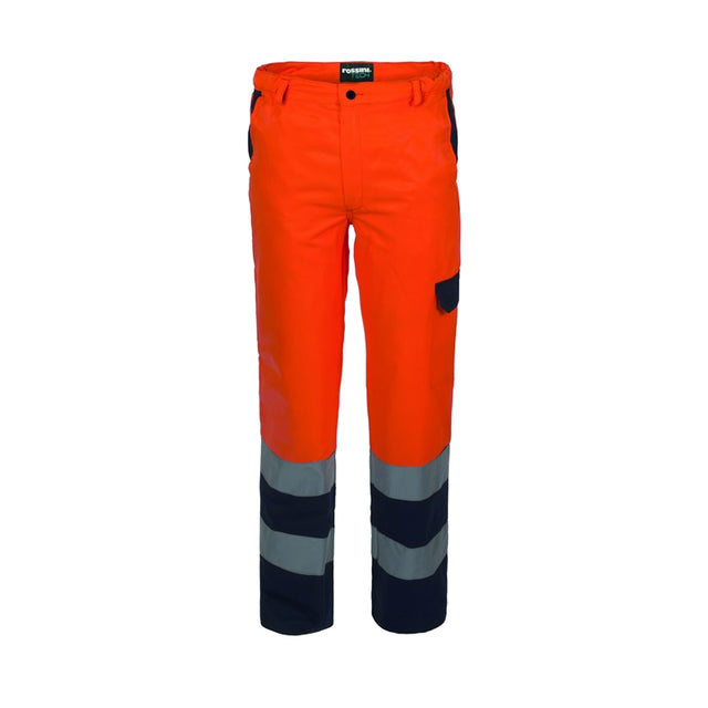 Pantaloni alta visibilità da lavoro Rossini Bicolore Hi-Vis