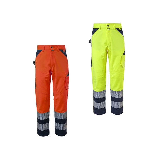 Pantaloni alta visibilità da lavoro Rossini Hella Hi-Vis