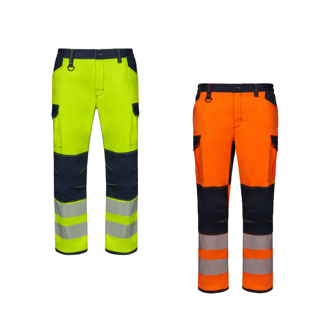 Velilla 303010S Pantaloni lavoro alta visibilità bicolore