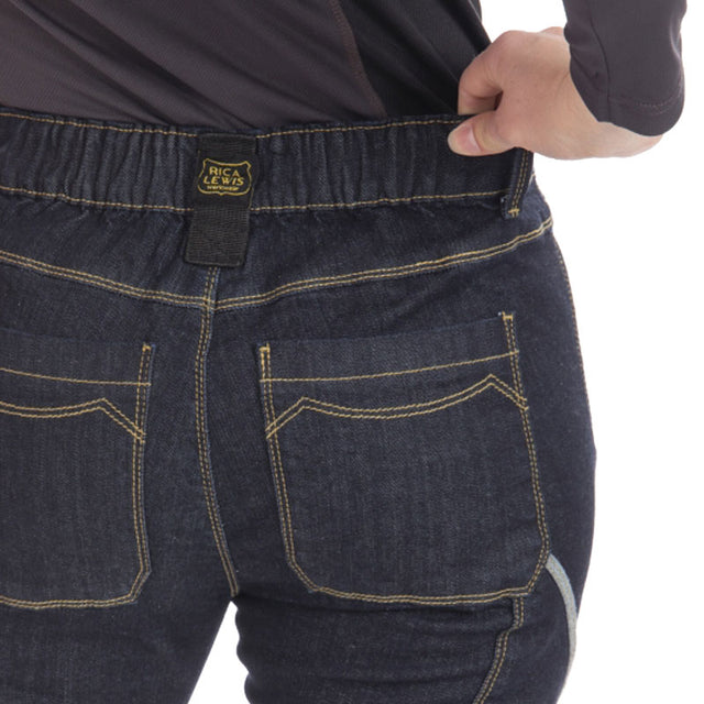 Pantaloni donna da lavoro Rica Lewis Bettya Blu scuro