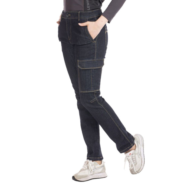 Pantaloni donna da lavoro Rica Lewis Bettya Blu scuro
