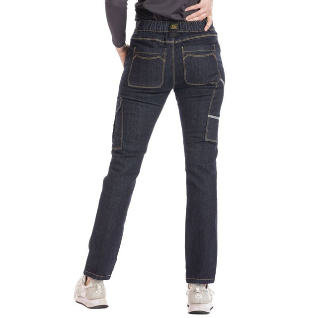 Pantaloni donna da lavoro Rica Lewis Bettya Blu scuro