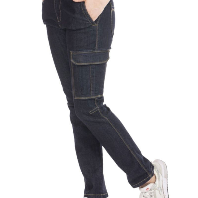 Pantaloni donna da lavoro Rica Lewis Bettya Blu scuro