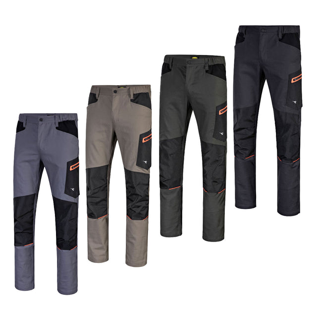 Pantaloni da lavoro multitasche Diadora Pant Stretch Performance 2.0