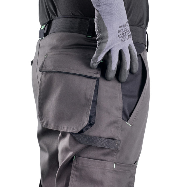 Discovery Neri Pantaloni da lavoro multitasche