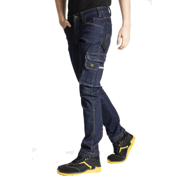 Pantaloni da lavoro jeans Rica Lewis Joba Blu scuro