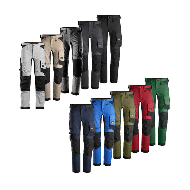 Pantaloni da lavoro stretch Snickers AllroundWork 6341