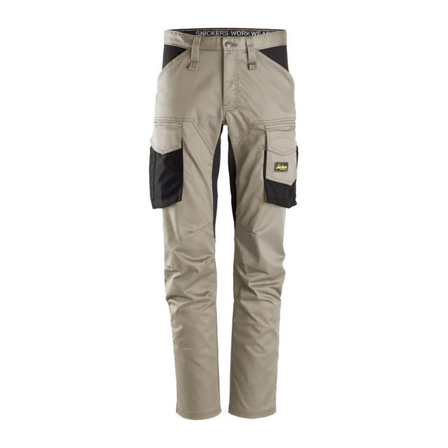 Pantaloni da lavoro stretch Snickers AllroundWork 6803 senza tasche per ginocchiere