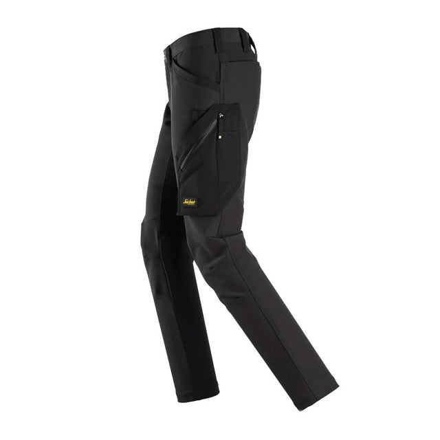 Pantaloni da lavoro full stretch Snickers FlexiWork 6873 senza tasche per ginocchiere