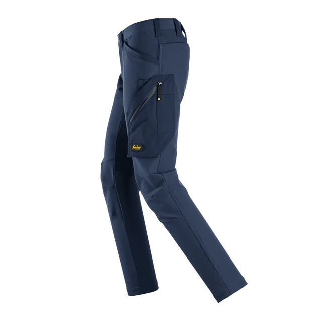 Pantaloni da lavoro full stretch Snickers FlexiWork 6873 senza tasche per ginocchiere