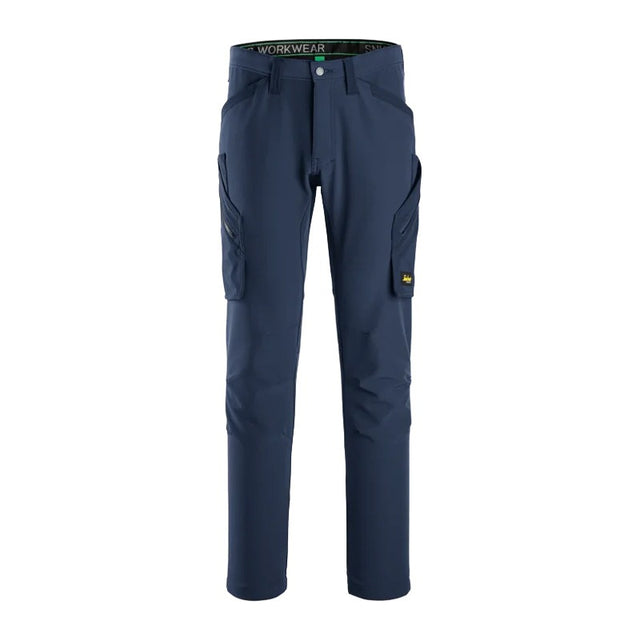 Pantaloni da lavoro full stretch Snickers FlexiWork 6873 senza tasche per ginocchiere