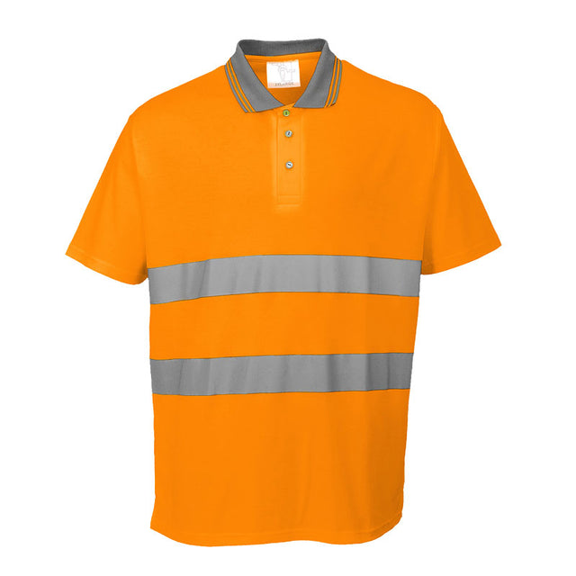 S171 Portwest Polo manica corta alta visibilità