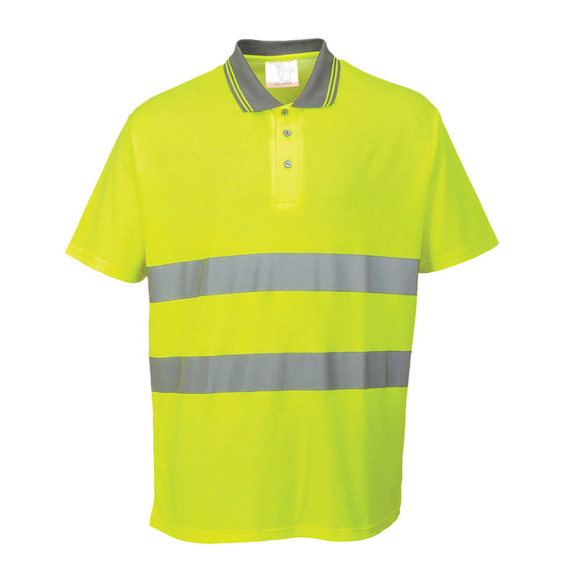 S171 Portwest Polo manica corta alta visibilità