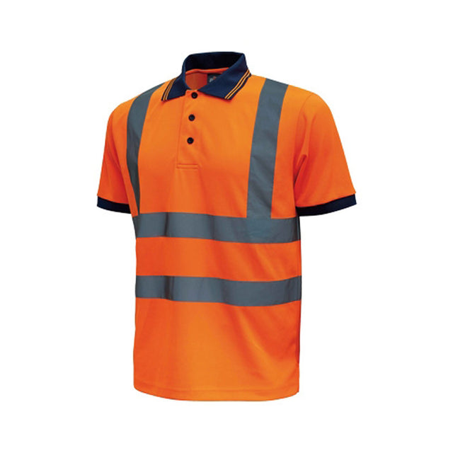 Polo U-Power Neon alta visibilità manica corta