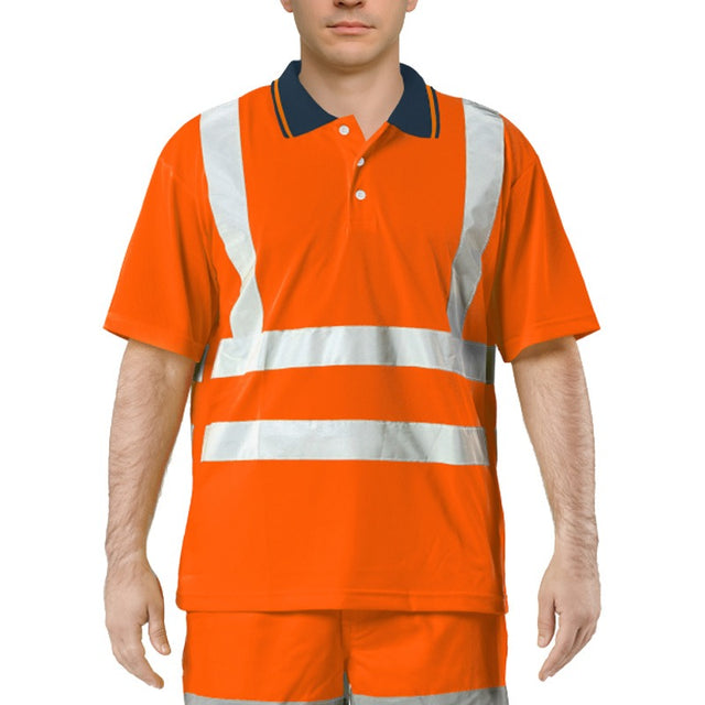 Polo da lavoro alta visibilità Issaline 08184NPL Hi Vis