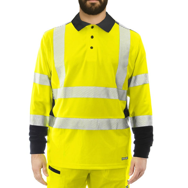 Polo da lavoro alta visibilità Issaline Raylong 8195 HI VIS