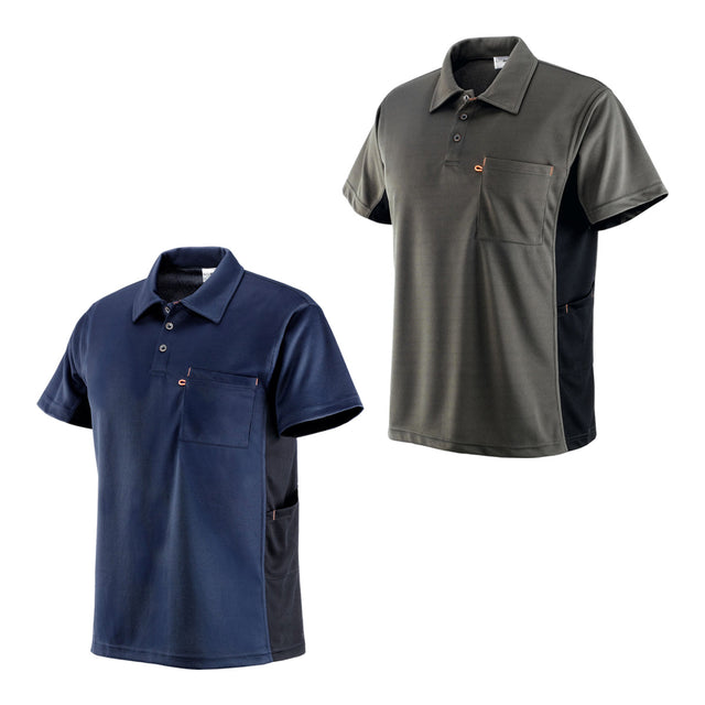 Polo GB Dry Neri da lavoro
