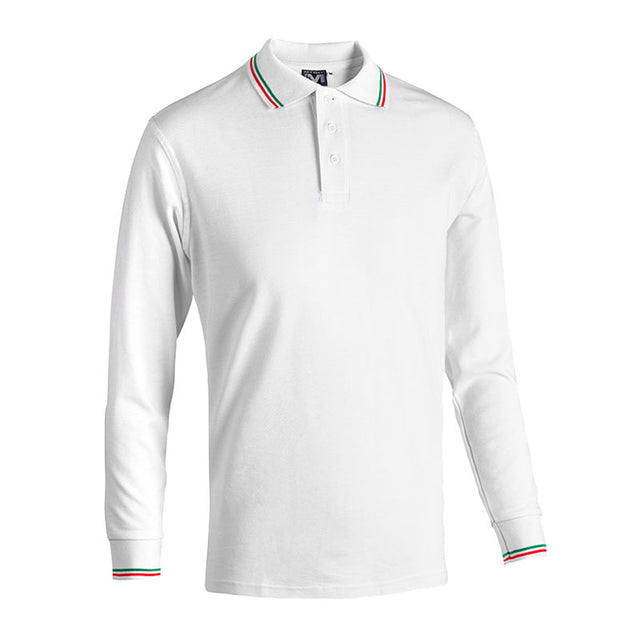 Polo da uomo Sottozero Becker Sport E0414 manica lunga