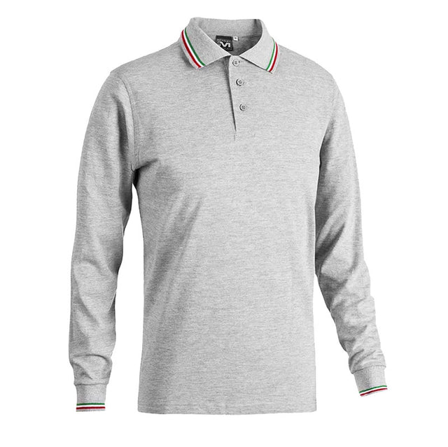 Polo da uomo Sottozero Becker Sport E0414 manica lunga