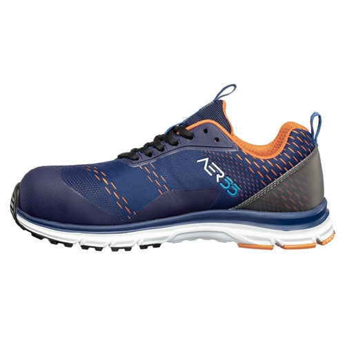 Scarpe da lavoro AER55 Impulse Blu Orange Low S1P ESD HRO SRA Albatros