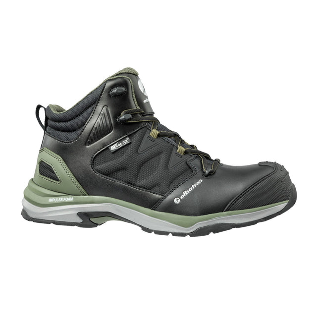 Scarponcini da lavoro Albatros Ultratrail Olive Mid S3 ESD WR HRO SRC